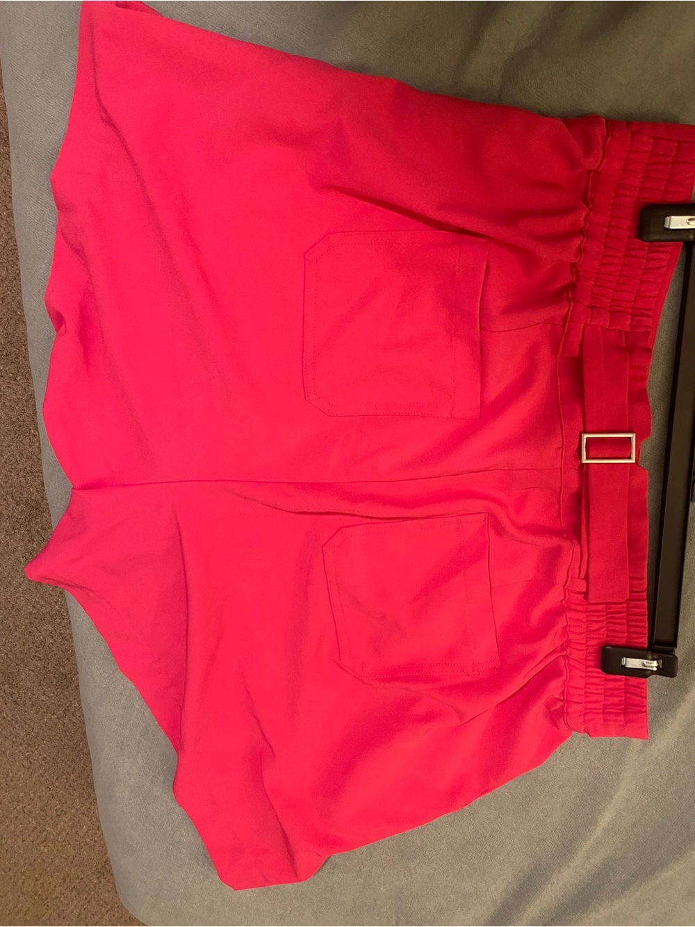 torrid Hot Pink High-Waist Shorts with Belt